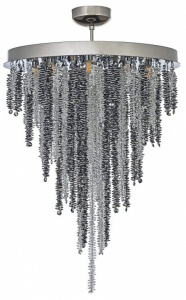 Люстра на штанге Arti Lampadari Flusso Nickel Flusso H 1.4.55.106 N в интернет-магазине "Галерея света"