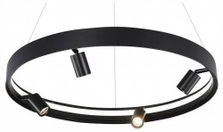 Подвесная люстра iLedex Vision 2060-D600 BK в интернет-магазине "Галерея света"