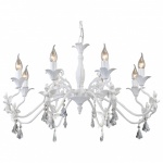 Подвесная люстра Arte Lamp Angelina A5349LM-8WH в интернет-магазине "Галерея света"