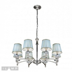 Подвесная люстра iLamp Olivia 82336/8 CR в интернет-магазине "Галерея света"