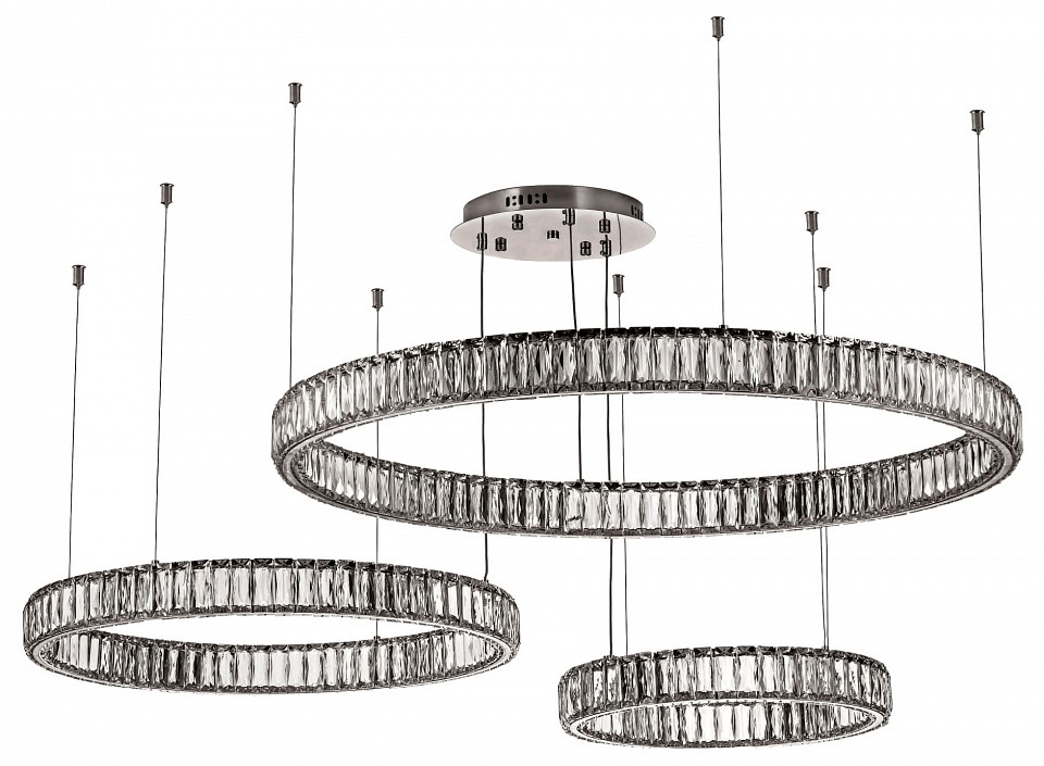 Подвесная люстра Dio D’Arte Caneva Caneva L 1.5.100+80+60.100 N в интернет-магазине "Галерея света"