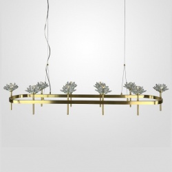 Подвесная люстра Imperiumloft LOTOS LONG LOTOS-LONG01 в интернет-магазине "Галерея света"