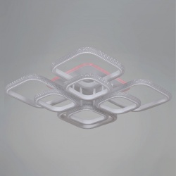 Потолочная люстра 06335-0.3-4+4B WH (RGB) в интернет-магазине "Галерея света"