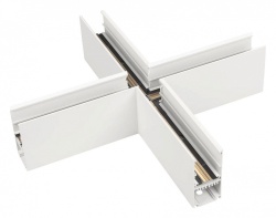 Соединитель X-образный для треков накладных Arlight MAG-45 026914 в интернет-магазине "Галерея света"