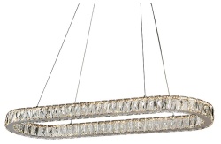 Подвесная люстра Newport  8580/90 C oval chrome в интернет-магазине "Галерея света"