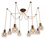 Подвесная люстра Escada Boston 1129/8S (Bronze) в интернет-магазине "Галерея света"