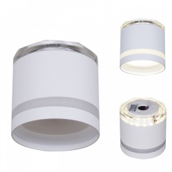 Накладной светильник 53001-9.5-001LD GX53+LED3W WT в интернет-магазине "Галерея света"