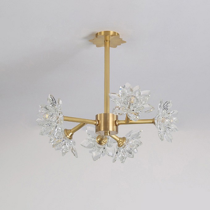 Люстра на штанге Imperiumloft LOTOS LOTOS-TWO01 в интернет-магазине "Галерея света"