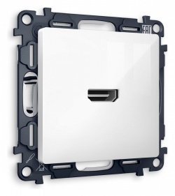 Розетка HDMI без рамки Ambrella Volt ALFA MA114010 в интернет-магазине "Галерея света"