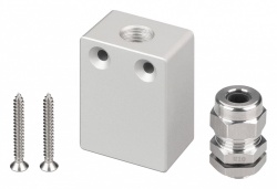 Заглушка для профиля с отверстием Arlight ARH-FLOOR 040161 в интернет-магазине "Галерея света"