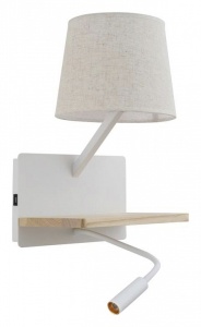 Бра с подсветкой и полкой Favourite Liga 2895-1W в интернет-магазине "Галерея света"