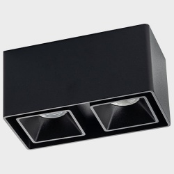 Накладной светильник Italline FASHION FX FASHION FX2 black + FASHION FXR black - 2шт. в интернет-магазине "Галерея света"