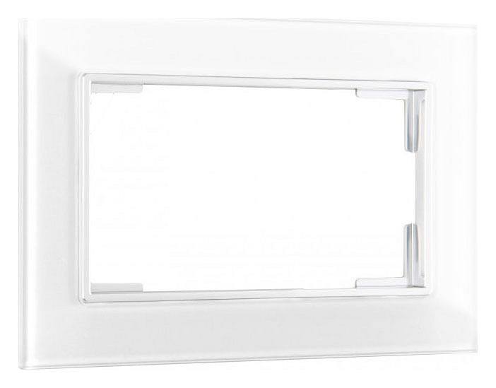 Рамка для двойной розетки Arte Milano am-503.02 503.02-double.white в интернет-магазине "Галерея света"