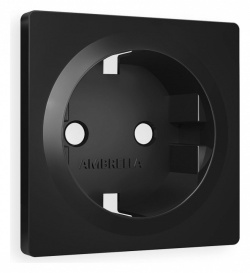 Накладка для розетки с заземлением Ambrella Volt ALFA AP8060 в интернет-магазине "Галерея света"