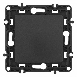 Заглушка для поста, без рамки Arte Milano am-217 217.50-1.black в интернет-магазине "Галерея света"