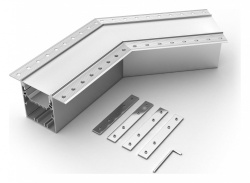 Соединитель угловой L-образный накладной Arlight S-LUX 030129 в интернет-магазине "Галерея света"