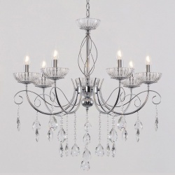 Подвесная люстра 04202-0.4-07 CR в интернет-магазине "Галерея света"