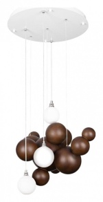 Подвесная люстра Loft it Ginger 10161 Dark wood в интернет-магазине "Галерея света"