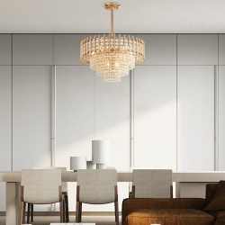 Люстра на штанге Arte Milano Sorrento-6109 376109/7/300/490 GD в интернет-магазине "Галерея света"