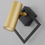 Бра Eurosvet Turro 20091/1 LED черный/ золото в интернет-магазине "Галерея света"