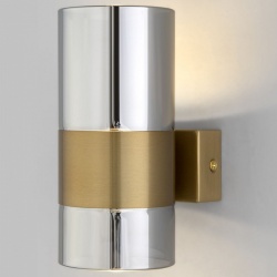 Бра Eurosvet Watford 40021/1 LED латунь/дымчатый в интернет-магазине "Галерея света"