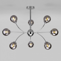 Люстра на штанге Eurosvet Astro 30179 хром в интернет-магазине "Галерея света"