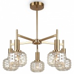 Люстра на штанге Freya Fero FR5366CL-05BS в интернет-магазине "Галерея света"