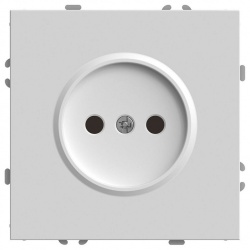 Розетка без заземления и со шторкой, без рамки Stekker Эмили 50234 в интернет-магазине "Галерея света"