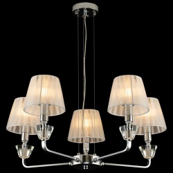 Подвесная люстра ILLUMICO  IL5274-5N-27 CR в интернет-магазине "Галерея света"