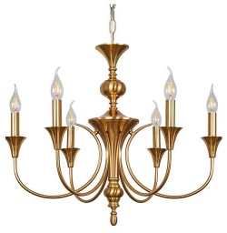 Подвесная люстра Arte Lamp Collinetta A4094LM-6PB в интернет-магазине "Галерея света"