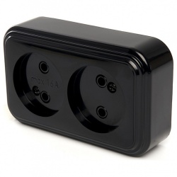 Розетка без заземления Stekker Stekker 39694 в интернет-магазине "Галерея света"