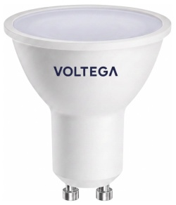 Лампа светодиодная Voltega Simple GU10 10Вт 4000K 3011 в интернет-магазине "Галерея света"