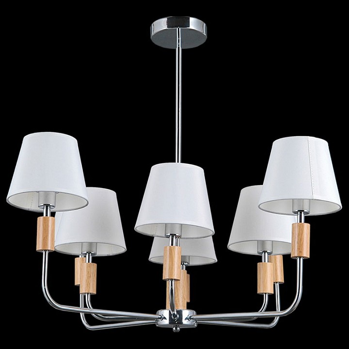 Люстра на штанге ILLUMICO IL0029 IL0029-8PSQ-19 CR в интернет-магазине "Галерея света"