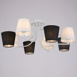 Потолочная люстра ILLUMICO Base IL8135-8COU-79 WH Base в интернет-магазине "Галерея света"