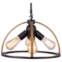 Подвесной светильник TopLight Jasmin TL1179H-04BK в интернет-магазине "Галерея света"