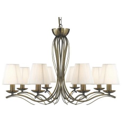 Подвесная люстра Arte Lamp Domain A9521LM-8AB в интернет-магазине "Галерея света"
