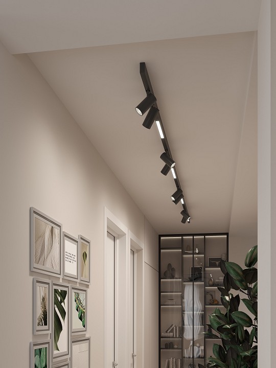 Комплект трековый Hesby Lighting ElDeko HSBL_kompl_E005_NI4B4K в интернет-магазине "Галерея света"