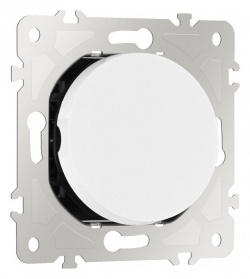 Выключатель проходной одноклавишный без рамки Arte Milano 202 202.32-1.white в интернет-магазине "Галерея света"