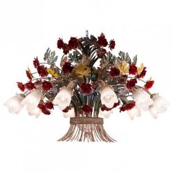 Подвесная люстра Lucia Tucci Fiori di Rose Fiori di rose 1760.12 в интернет-магазине "Галерея света"