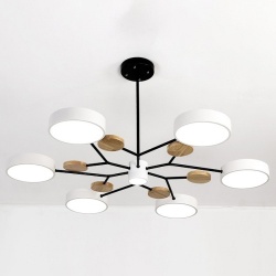 Люстра на штанге Imperiumloft Meade Lamps White MEADE-01 в интернет-магазине "Галерея света"