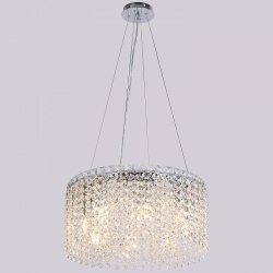 Подвесная люстра ILLUMICO IL9017 IL9017-500PZF-25 CH ELITE в интернет-магазине "Галерея света"
