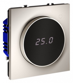 Терморегулятор электромеханический для теплого пола без рамки Voltum S70 VLS070103 в интернет-магазине "Галерея света"