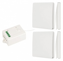 Выключатель беспроводной проходной одноклавишный Arlight TUYA 032535 в интернет-магазине "Галерея света"