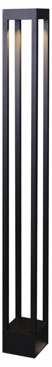 Наземный высокий светильник  09970-0.7-001U 1,0M LED7W BK RLOS в интернет-магазине "Галерея света"
