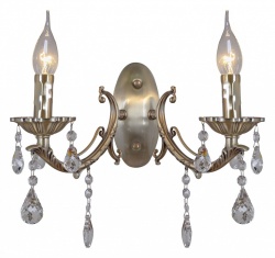 Бра ILLUMICO CASTOR IL9927-2WSQ-24 AB CASTOR в интернет-магазине "Галерея света"