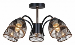 Люстра на штанге 01505-0.3-05 BK+FGD в интернет-магазине "Галерея света"