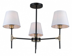 Люстра на штанге ILLUMICO CASTOR IL0185-3CSQ-24 BK AB CASTOR в интернет-магазине "Галерея света"
