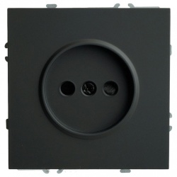 Розетка без заземления и со шторкой, без рамки Stekker Эмили 49850 в интернет-магазине "Галерея света"