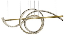 Подвесной светильник Newport 8240 8248/S gold в интернет-магазине "Галерея света"