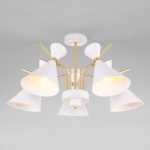 Потолочная люстра Eurosvet Apart 70114/5 белый в интернет-магазине "Галерея света"